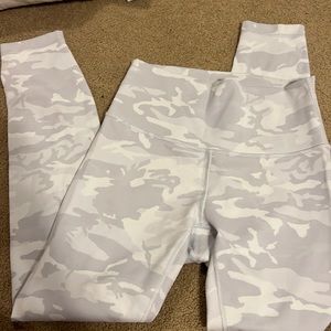 Lululemon white camo leggings